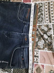 Stylish Dark Wash Denim Jeans