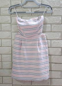 Bershka BSK Girl Geometric Print Dress