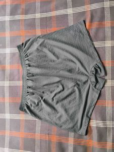 Men's Grey Striped Boxer Shorts
