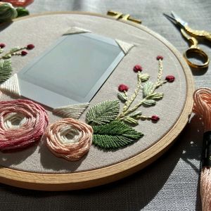 Photo hoop Embroidery 🪡