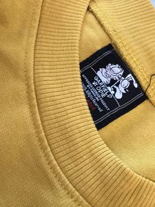 Yellow Garfield Graphic Sweatshirt