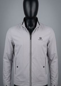 Men's Grey Baronice Bomber Jacket
