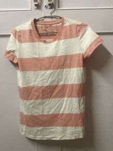 Striped Crew Neck T-Shirt