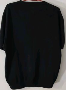 KOREAN Black Knit Tshirt ✨🖤