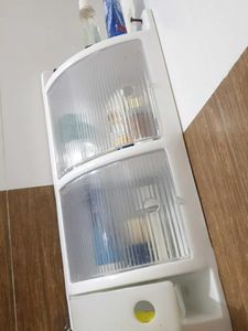 Compact Corner Storage Cabinet