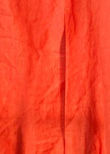 Orange Cotton Kurta
