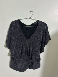 Sparkly Layered Top