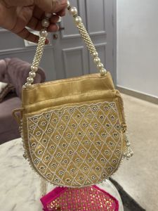 COMBO Embellished Potli Bags-2