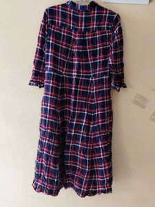Branded Checked frock cum kurti