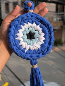 Handmade Evil Eye Wall Hanging