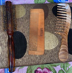 Hair Brush & Comb Set