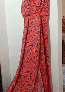 Floral Printed Maxi Dress