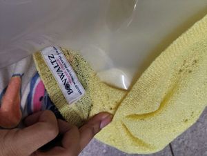 Yellow Puff Sleeve Cardigan