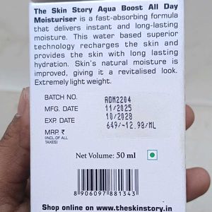 The Skin Story Aqua Boost Moisturiser