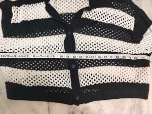 H&amp;M Striped Knit Cardigan