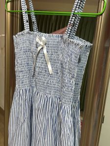 Striped Smocked Sundress