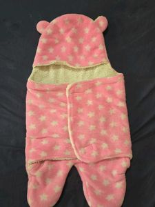 Cute Pink Star Baby Swaddle
