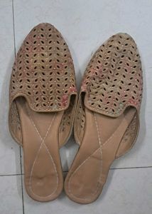 👡Leather Jutti/Mojri with stones