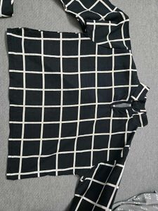 Checkered Co-ord Set