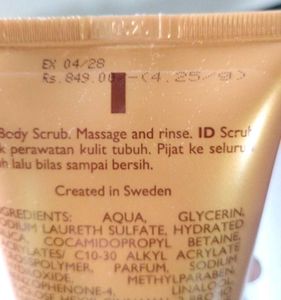Oriflame Milk &amp; Honey Gold Sugar Scrub