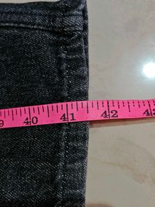 Glitchez Charcoal Black Relaxed fit jeans
