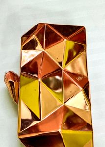 Metalic Clutches. Rose Gold Colour