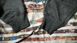 Women Grey Sweatshirt