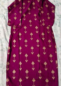 Beautiful purple kurti