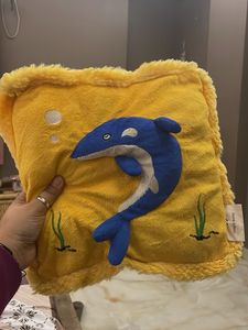 Orca Plush Cushion by Home Edition