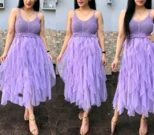 Stunning Lavender Tulle Dress