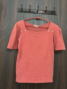 Square Neck Puff Sleeve Top