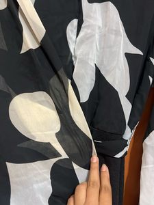 Chic Black and White Jumpsuit