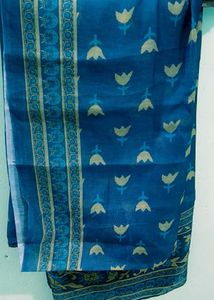 Green &amp; Blue Ethnic Kurta Set with Dupatta