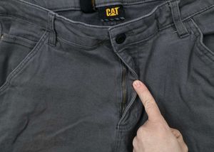 CAT Carpenter Double knee Gray Work Pants