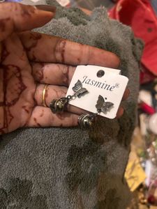 Charming Butterfly Drop Earrings
