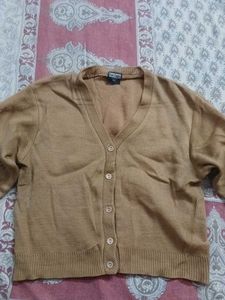 Classic Tan Cardigan