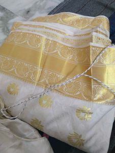 30min ,offer south Indian 🥳 wedding White Saree
