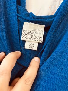 Baggy Thin Woolen Top