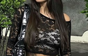 🪦Gothic Black Lace Top 🦇