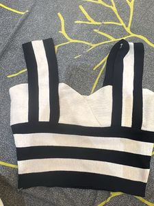 Chic Striped Knit Top