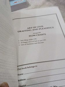 Art of Civil Drafting &amp; Pleadings Book