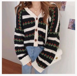 oversized Knit Cardigan