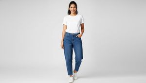 Pluss Classic Blue Denim Jeans