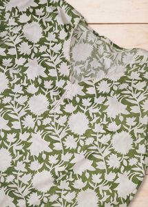 2 Beautiful Floral Print shortKurti Set