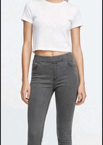 Grey Skinny Fit Jeans