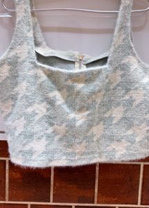 Fuzzy Winter Crop Top