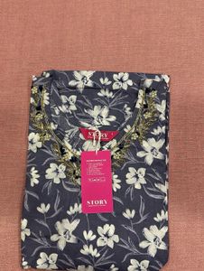 Story Floral Embroidered Kurta