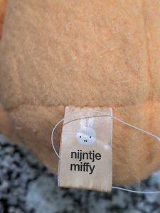 Cute Orange Miffy Plush Toy