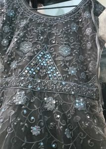 Stunning Embroidered Ethnic Gown