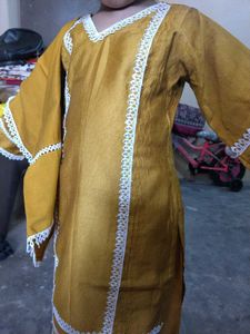 Cute Yellow Ethnic Dress